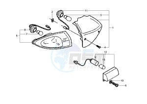 Fly 150 drawing Taillight