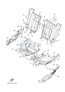 YXZ1000ET YXZ1000R SS (BAS7) drawing SIDE COVER