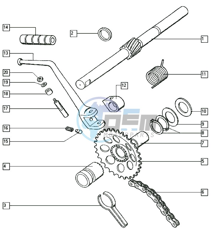 Starter mechanism