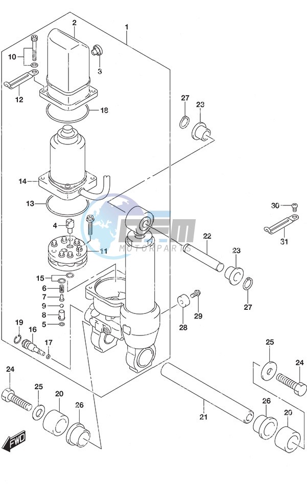 Tilt Cylinder