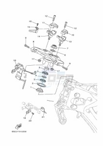 MT-09 MTN850-A (BS2M) drawing STEERING