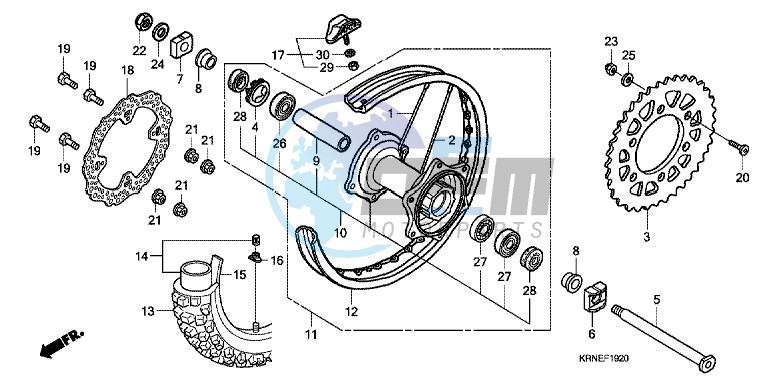 REAR WHEEL