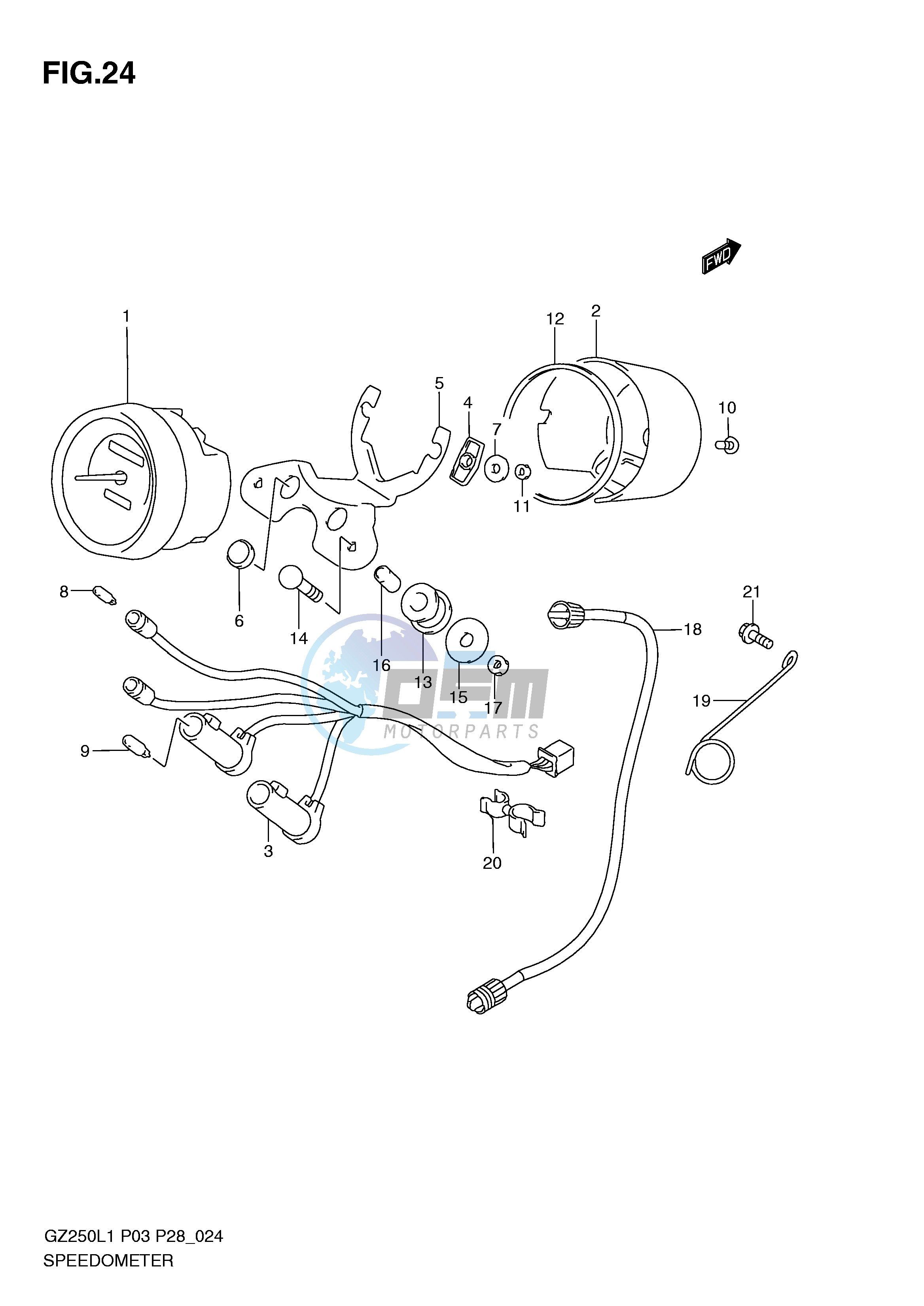 SPEEDOMETER (MODEL P3)