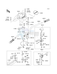 KVF 360 B [PRAIRIE 360] (B1-B3) [PRAIRIE 360] drawing HANDLEBAR