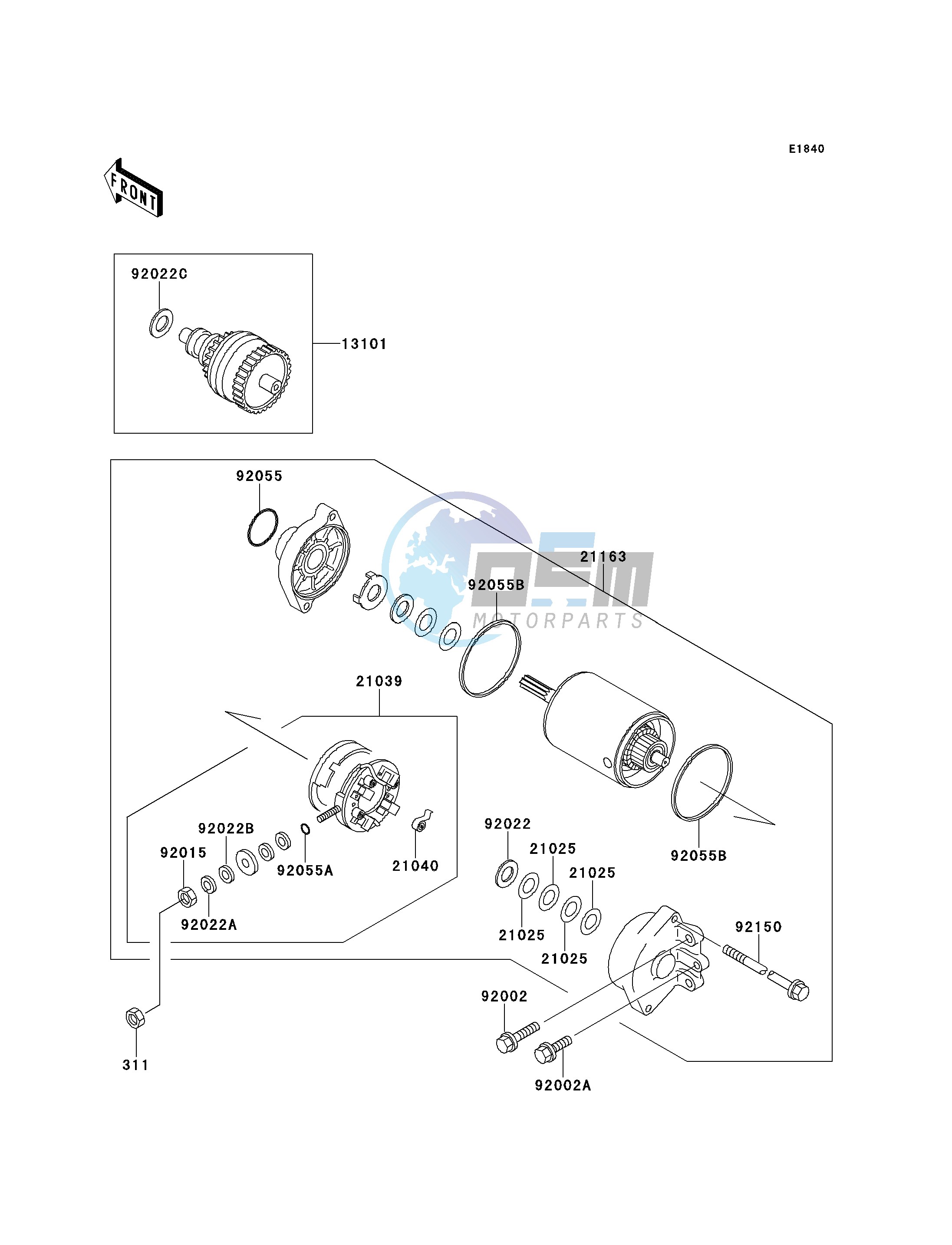 STARTER MOTOR