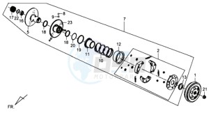 MIO 50 L5-L6 drawing CLUTCH