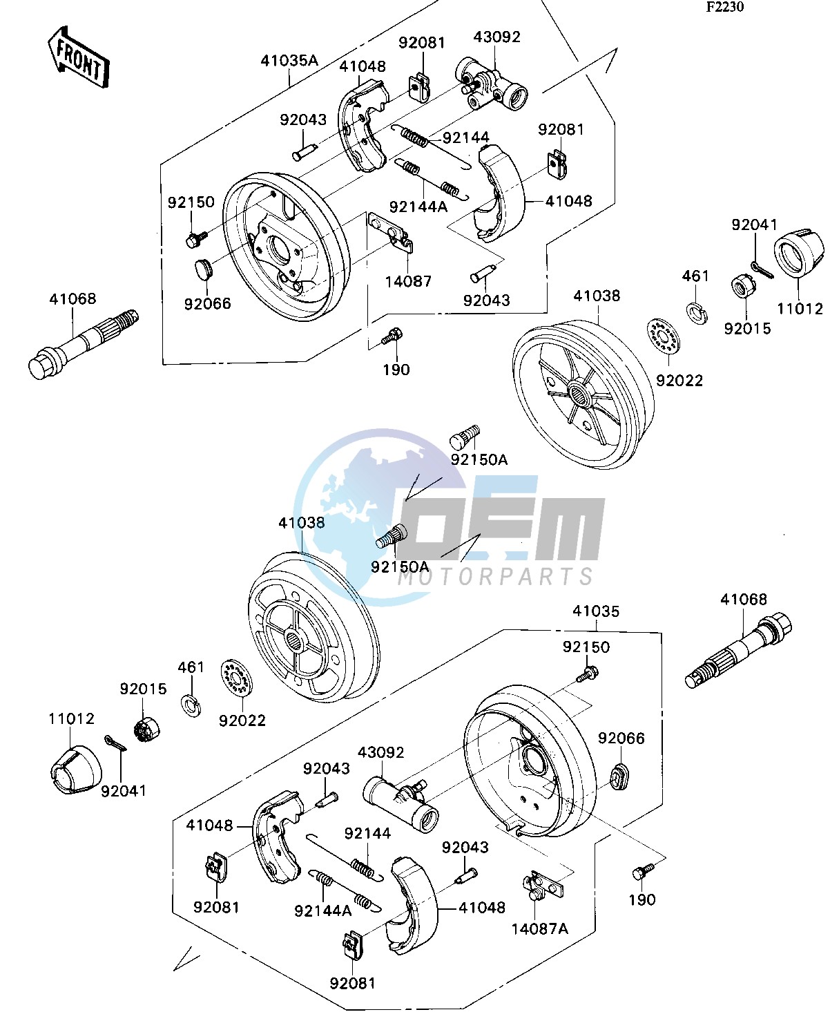 FRONT HUB