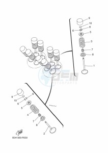 XTZ690D-B TENERE 700 (BEH2) drawing VALVE