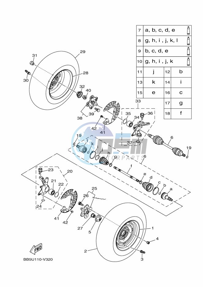 FRONT WHEEL