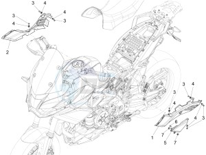 ETV 1200 Caponord Rally (EMEA, APAC) drawing Central body