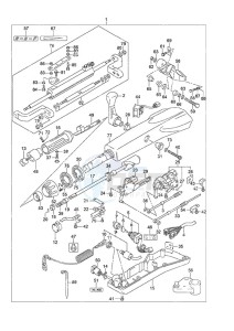 DF 140A drawing Tiller Handle