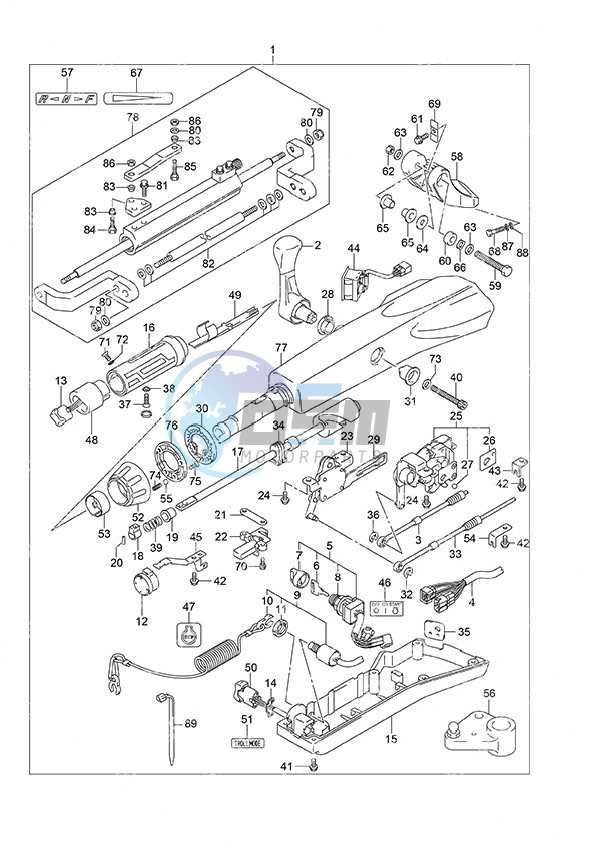 Tiller Handle