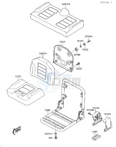 JB 650 A [JET MATE] (A1-A2) [JET MATE] drawing SEAT