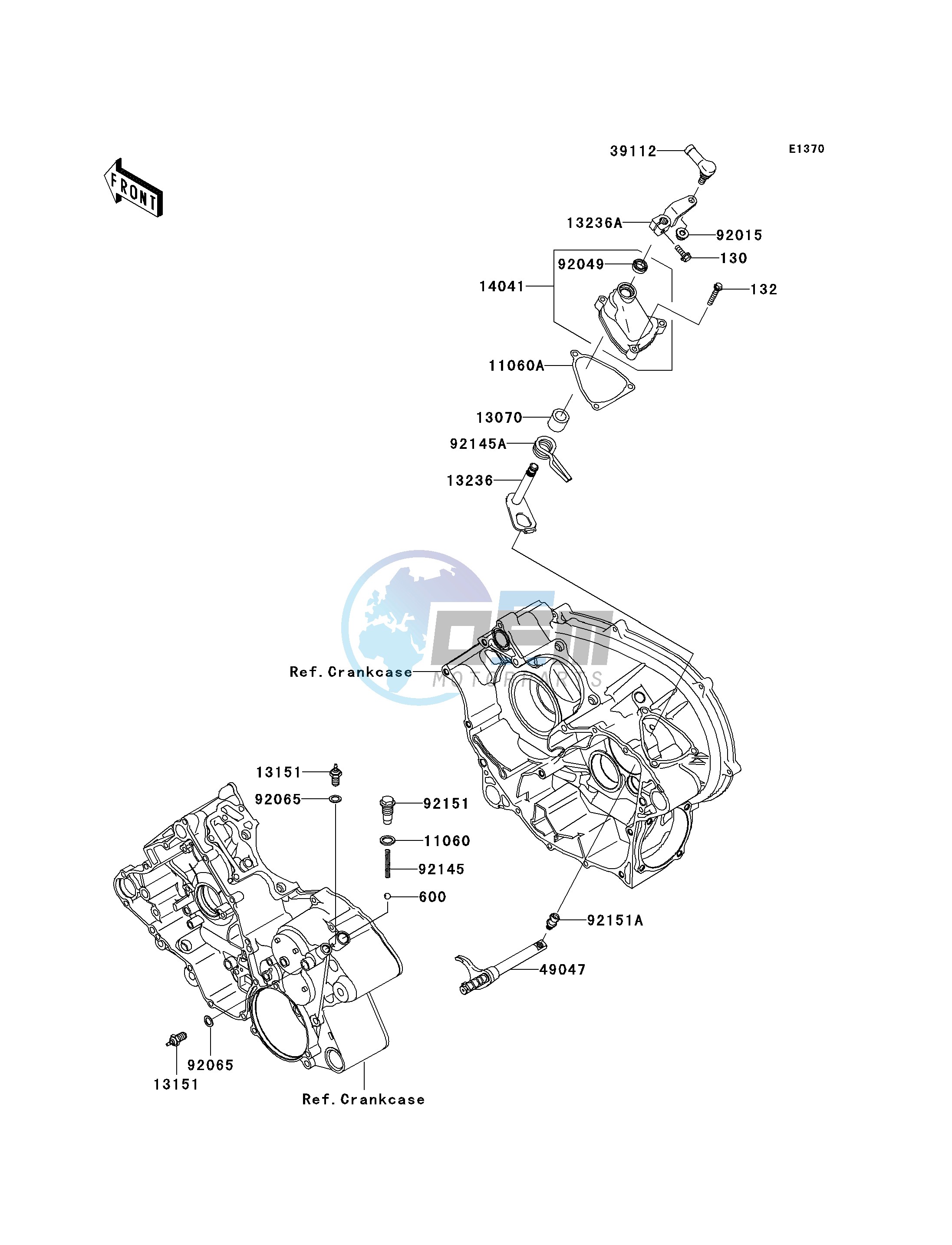 GEAR CHANGE MECHANISM