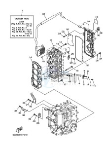 T50TLRH drawing CYLINDER--CRANKCASE-2