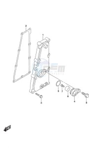 DF 70A drawing Exhaust Cover