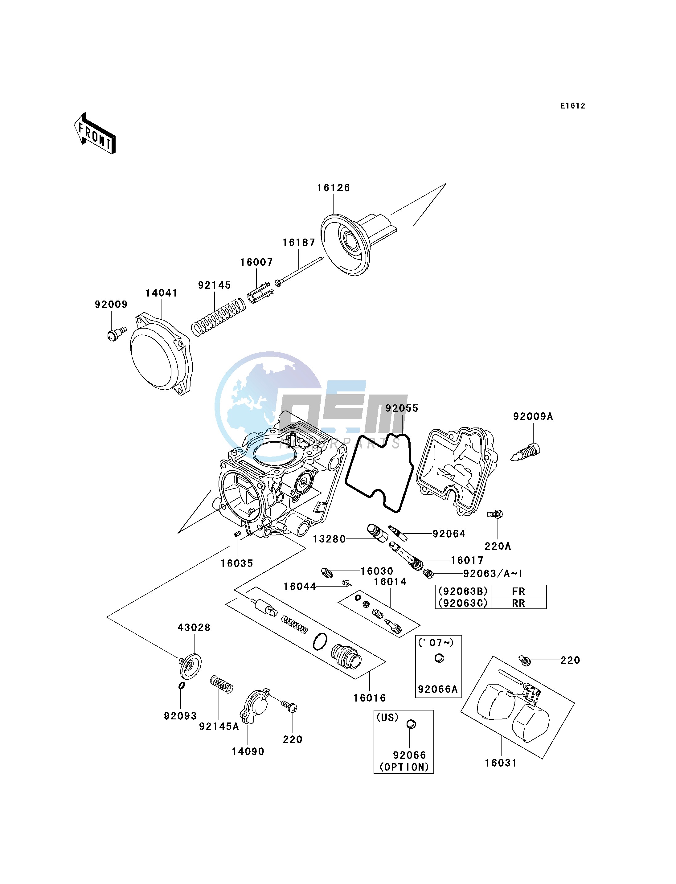 CARBURETOR PARTS