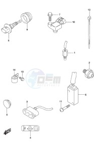 DF 25A drawing Sensor/Switch Remote Control