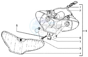 Runner 50 SP drawing Optical unit