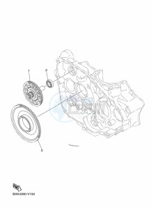 WR250F (BAKJ) drawing STARTER CLUTCH