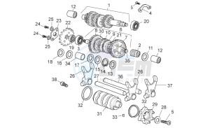 RS 50 drawing Gear box