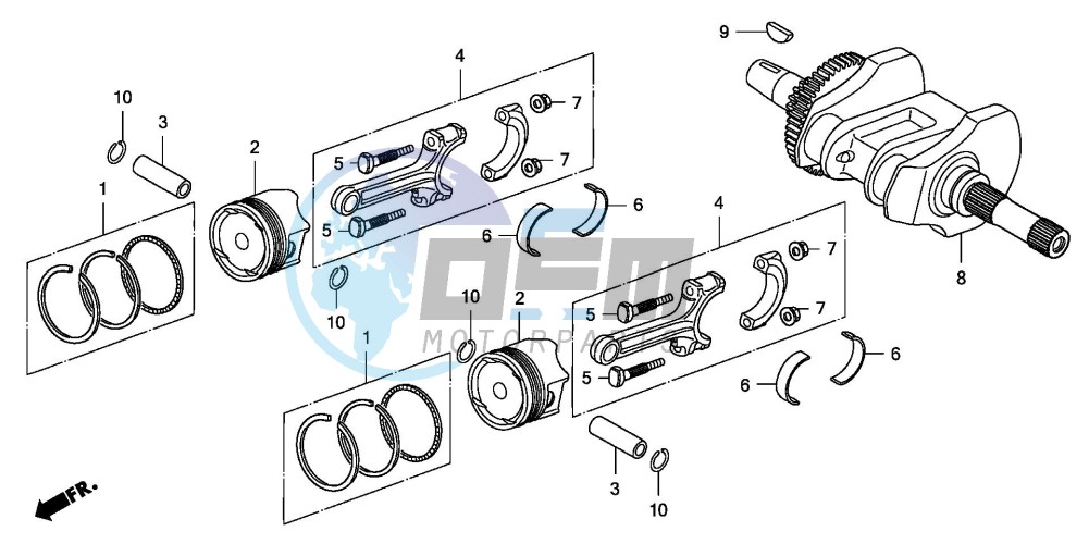 CRANKSHAFT/PISTON