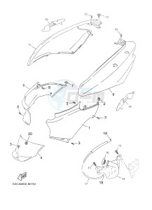 YN50F OVETTO 4 (2ACE) drawing SIDE COVER