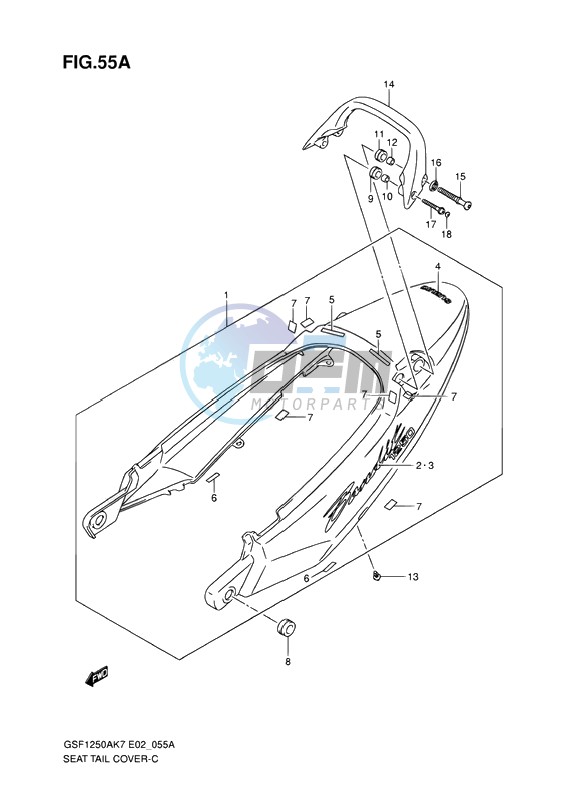 SEAT TAIL COVER