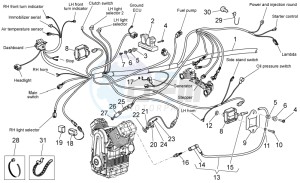 Griso V 850 IE IE drawing Electrical system I