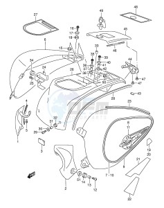 VL1500 (E2) drawing SIDE COVER (MODEL K3)