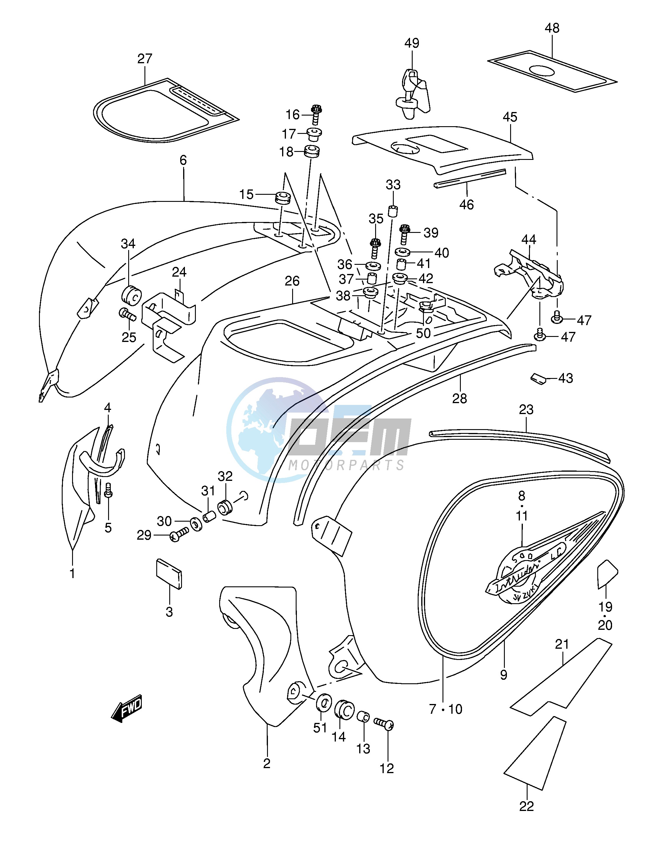 SIDE COVER (MODEL K3)