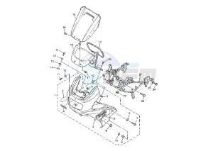 XJ S DIVERSION 900 drawing COWLING