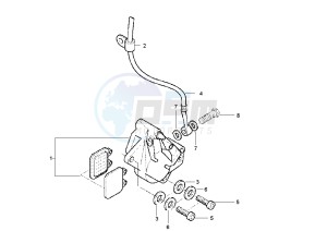 Liberty RST 200 drawing Front brake caliper