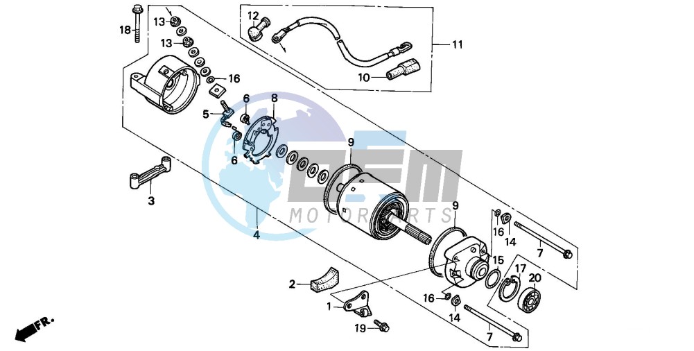 STARTING MOTOR