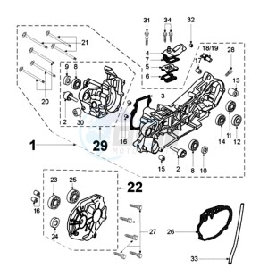 TKR MA BE drawing CRANKCASE