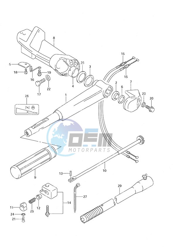 Tiller Handle