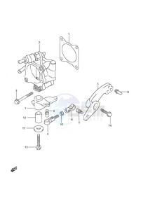 DF 40 drawing Throttle Body