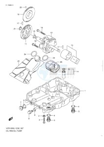 VZR 1800 Z drawing OIL PAN_OIL PUMP