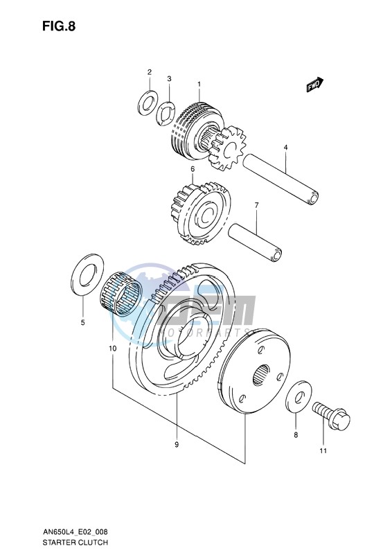 STARTER CLUTCH