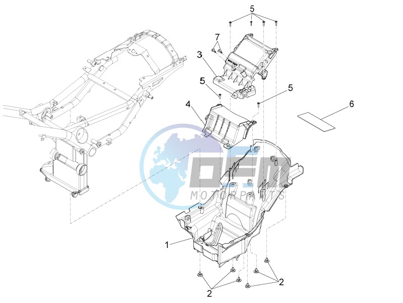 Saddle compartment