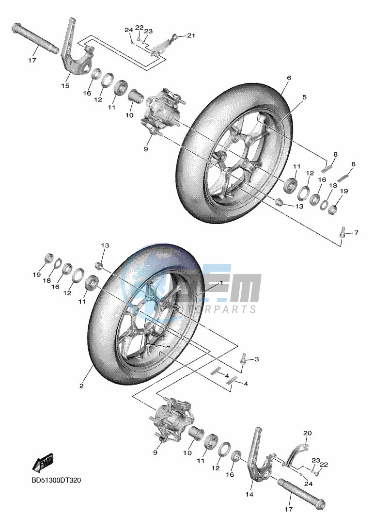 FRONT WHEEL