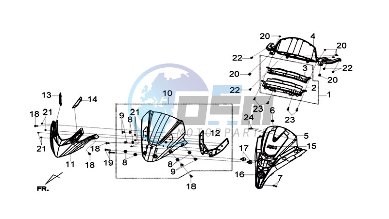 DASHBOARD - WINDSCREEN