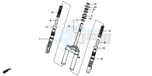 SGX50 drawing FRONT FORK