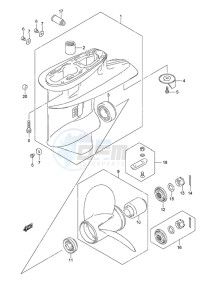 DF 50A drawing Gear Case