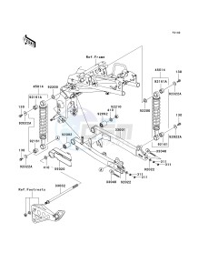 AN 112 D (D2-D3) drawing SWINGARM_SHOCK ABSORBER