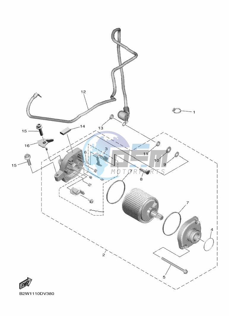 STARTING MOTOR