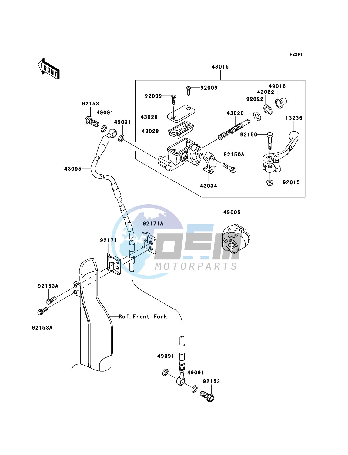 Front Master Cylinder