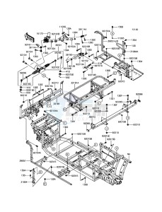 MULE PRO-DXT KAF1000BGF EU drawing Frame