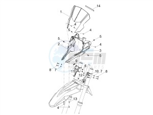 RCR 50 E4 (EMEA) drawing Windshield