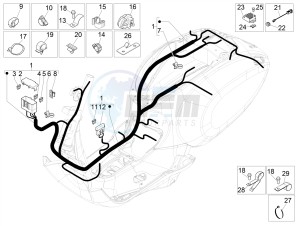 PRIMAVERA 50 4T 3V 25 KMH NOABS E4 25 kmh (EMEA) drawing Main cable harness